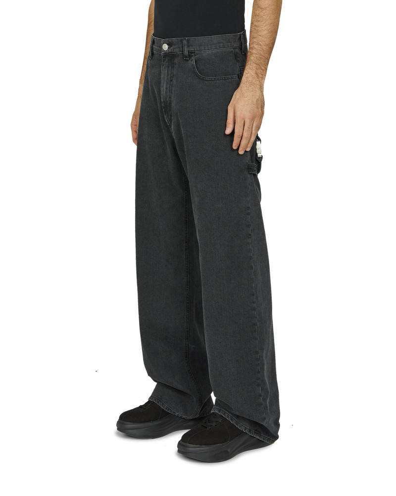 WIDE LEG JEANS WITH BUCKLE 3