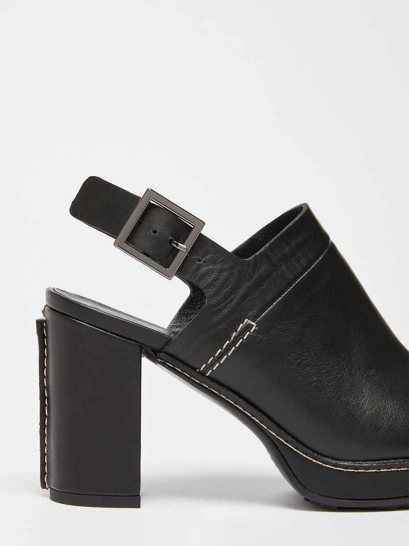 CLOS Leather mules 5