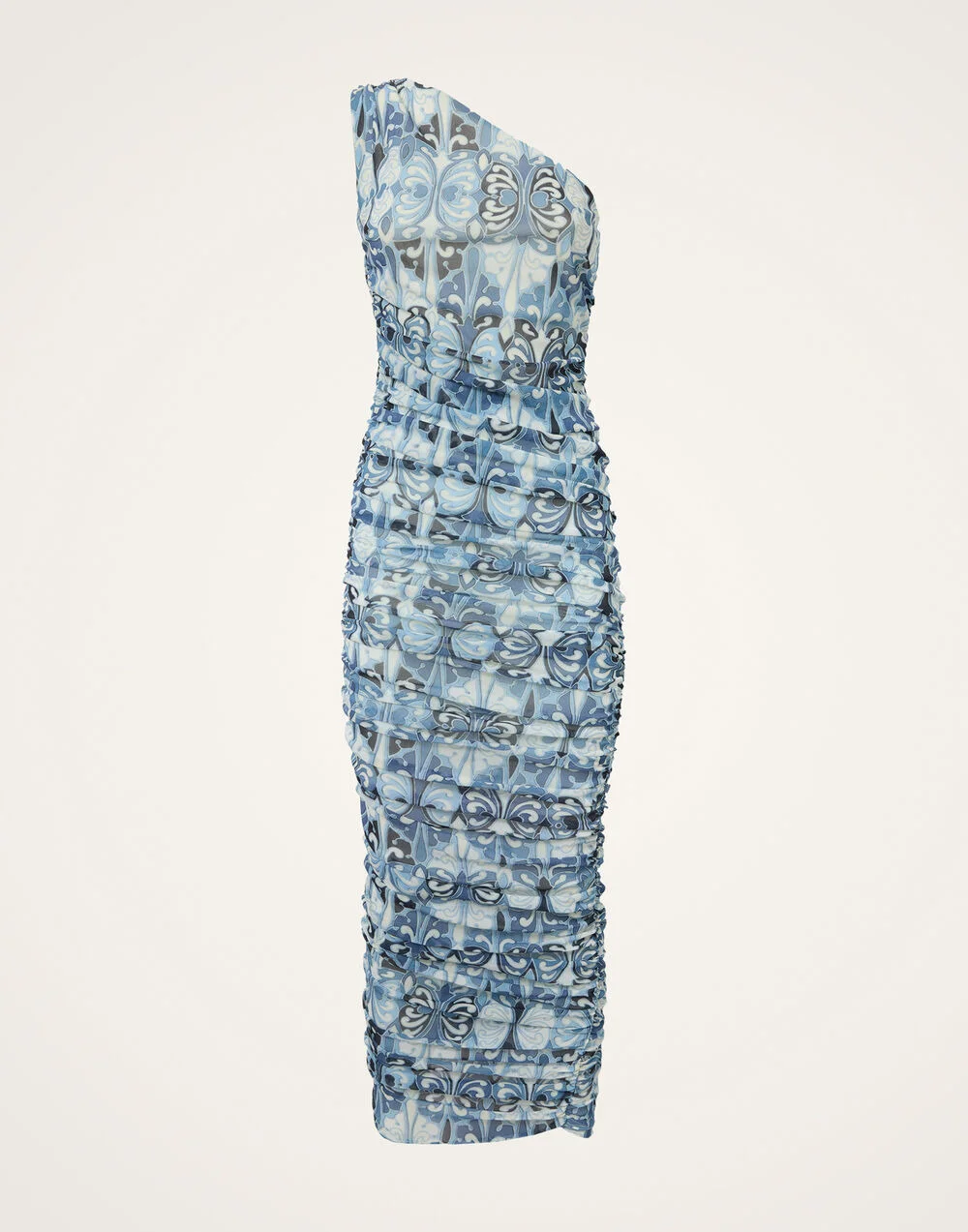 One Shoulder Bandage Dress - 1