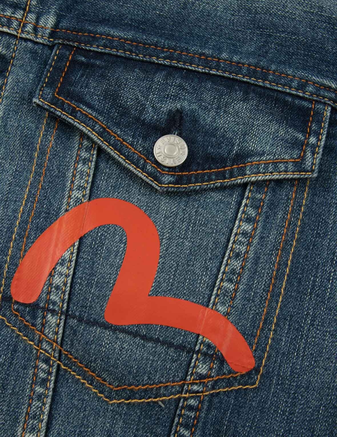 MULTI-POCKET WASHED DENIM JACKET - 7