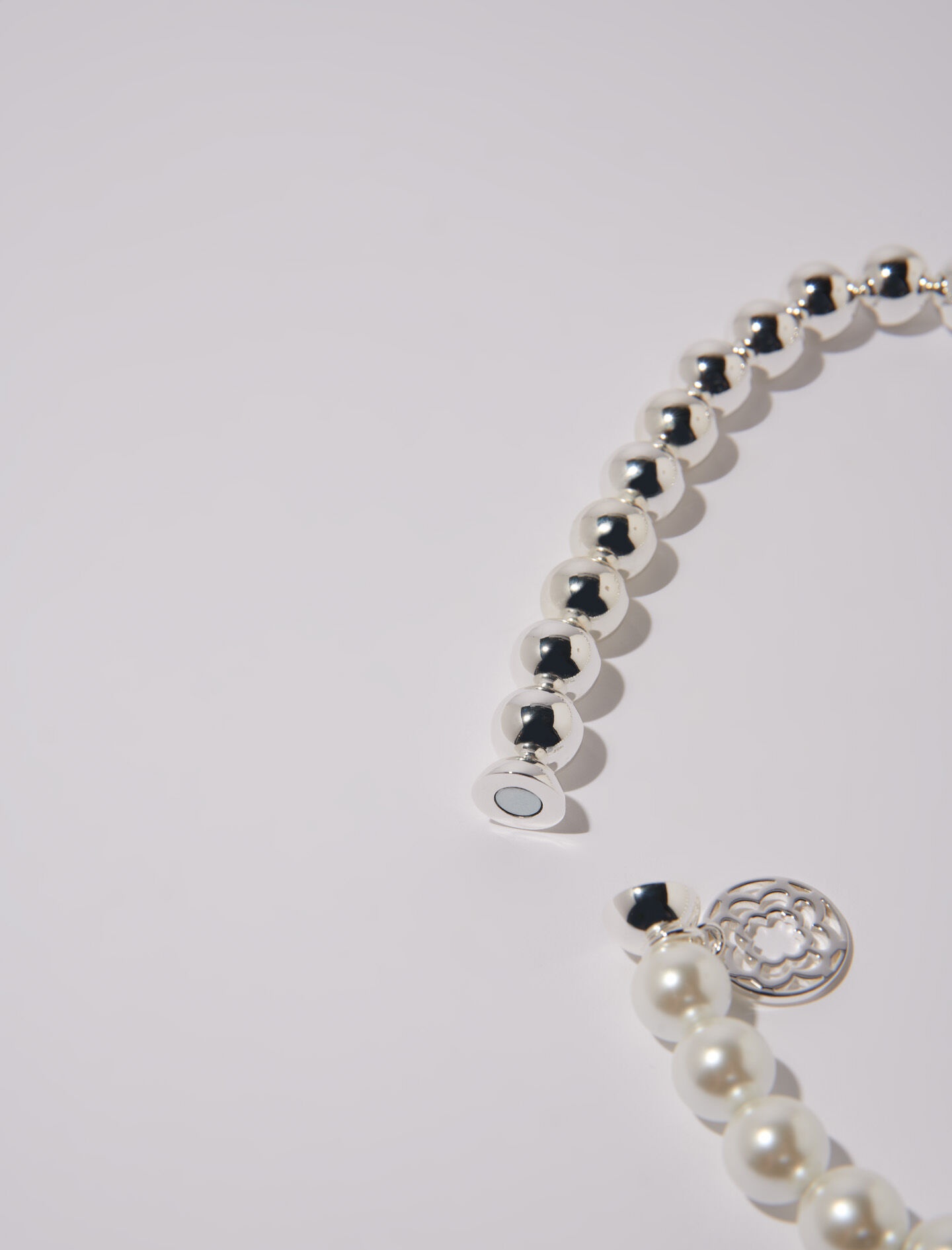 Mixed pearl choker necklace - 4