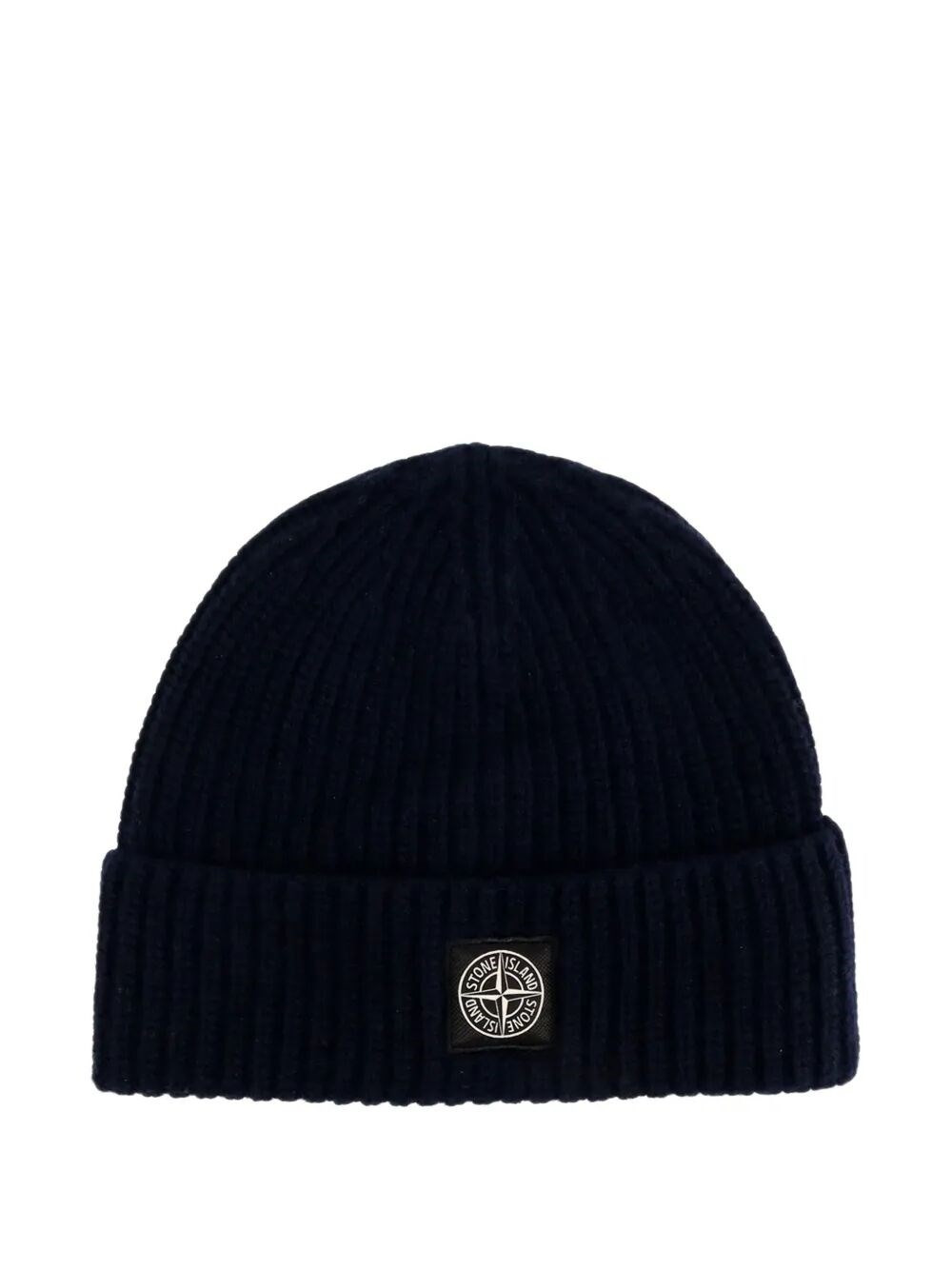 Introducing the "LIGHT RWS GEELONG" WOOL BEANIE by STONE ISLAND, a distinguished accessory that comb - 1