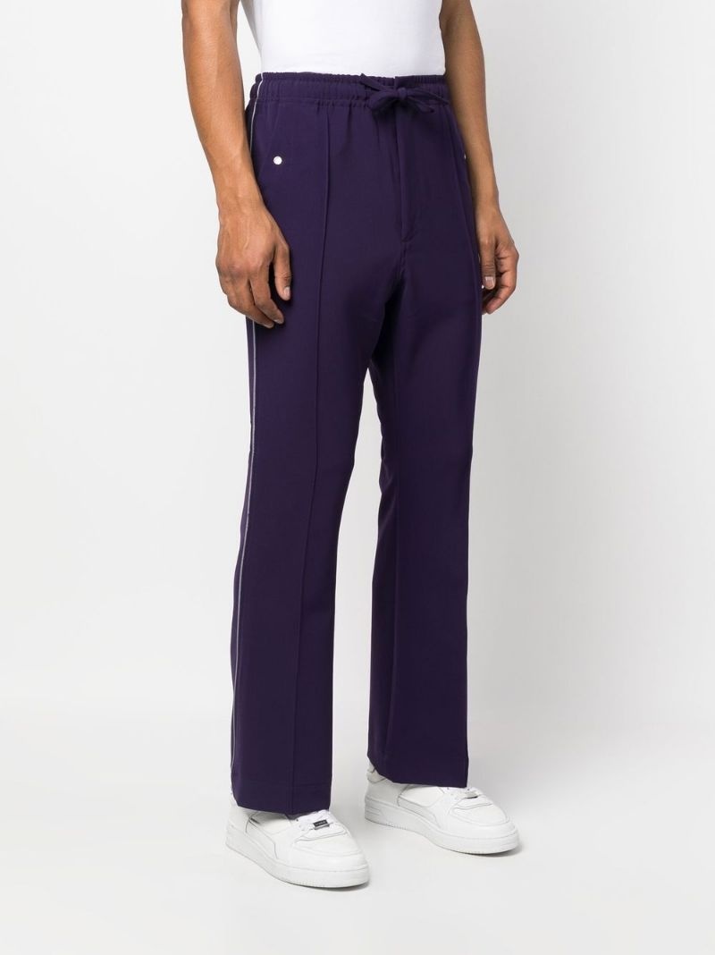 flared track pants - 3