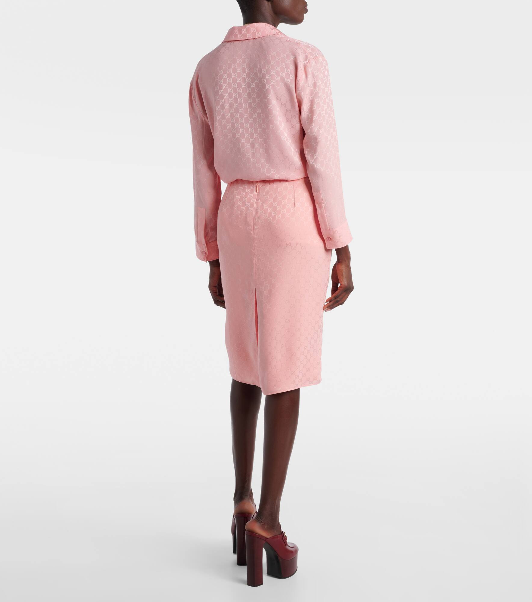 GG midi skirt - 3