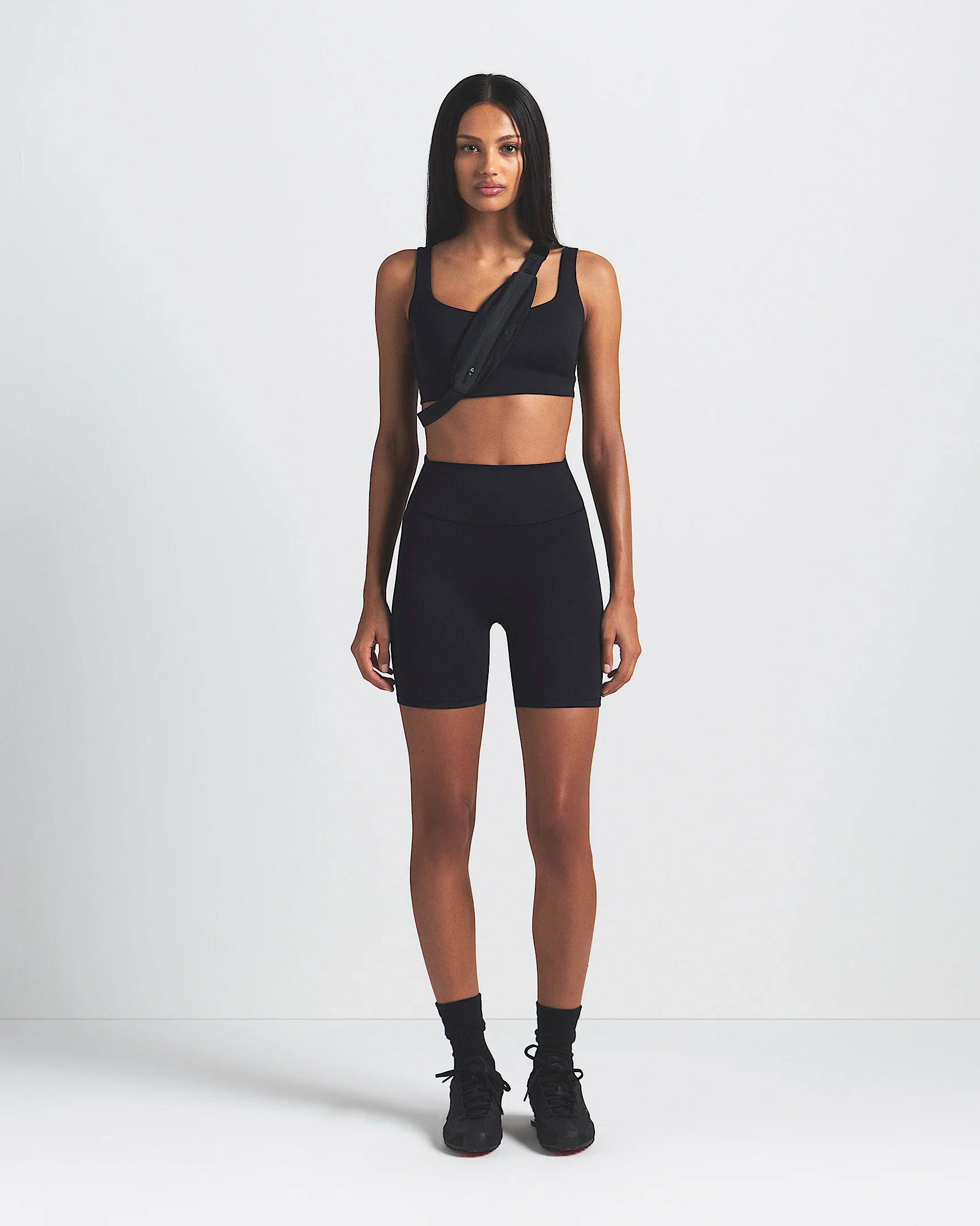 NikeSKIMS Matte Women's High-Waisted 5" Biker Shorts - 1