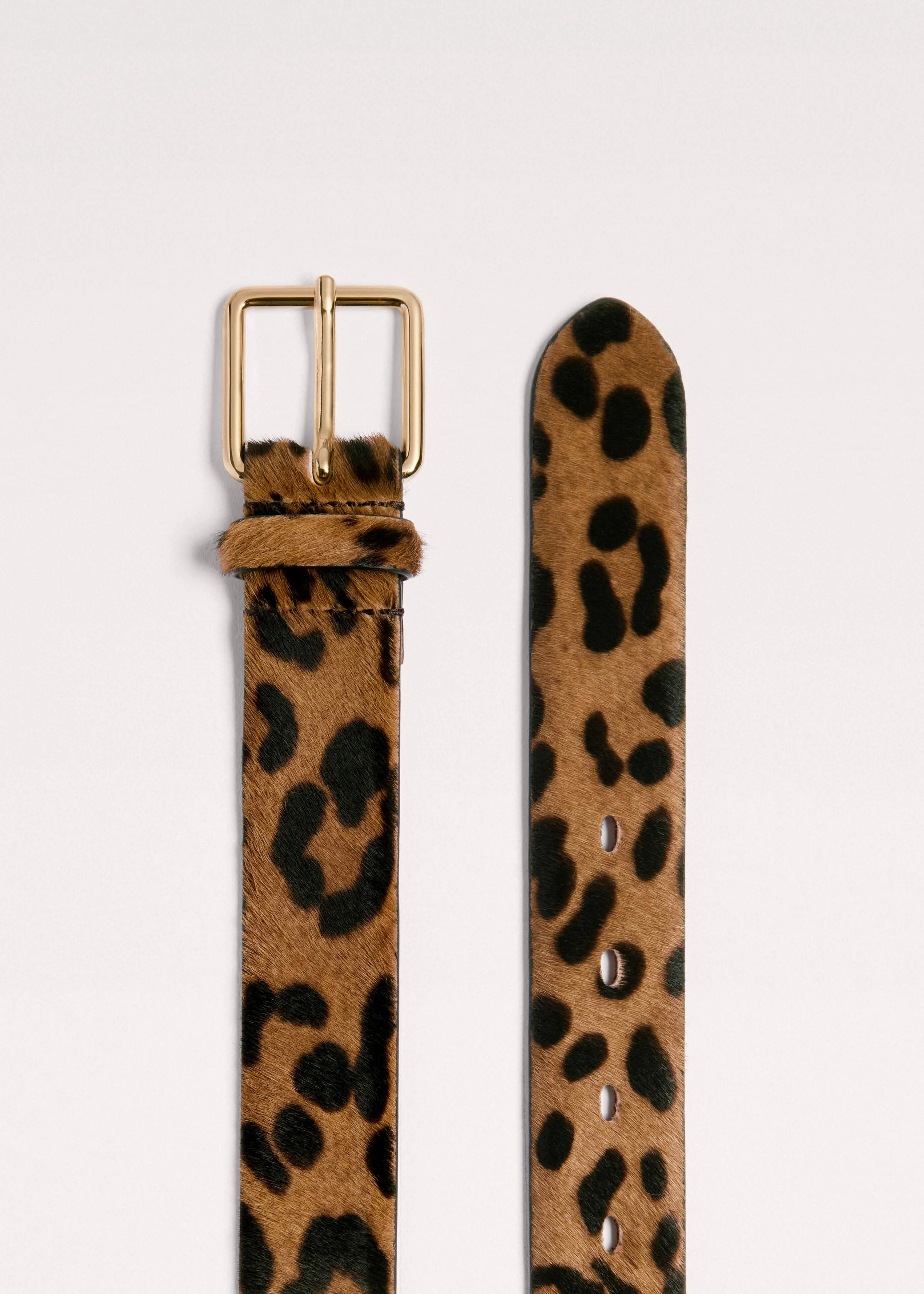 Leopard Print Belt - 1