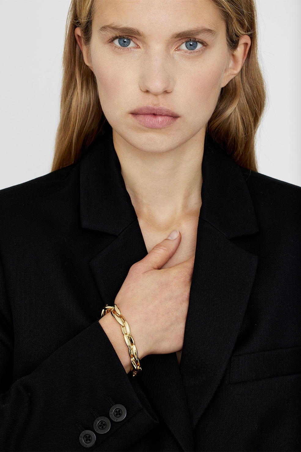 Oval Link Bracelet - Gold - 2