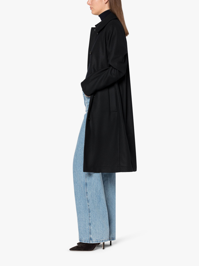 Mackintosh FAIRLIE BLACK WOOL COAT outlook