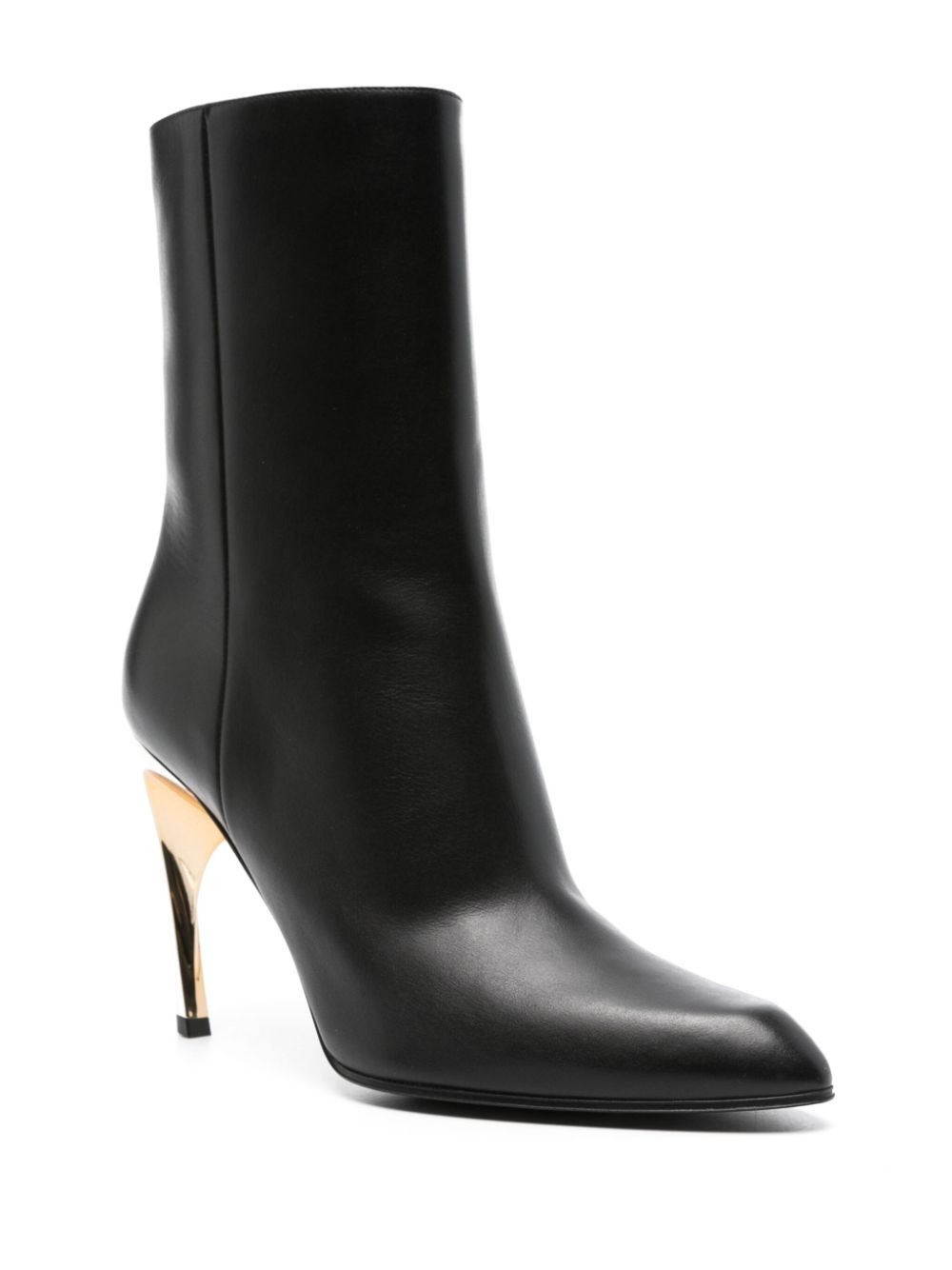 Armadillo leather ankle boots - 2