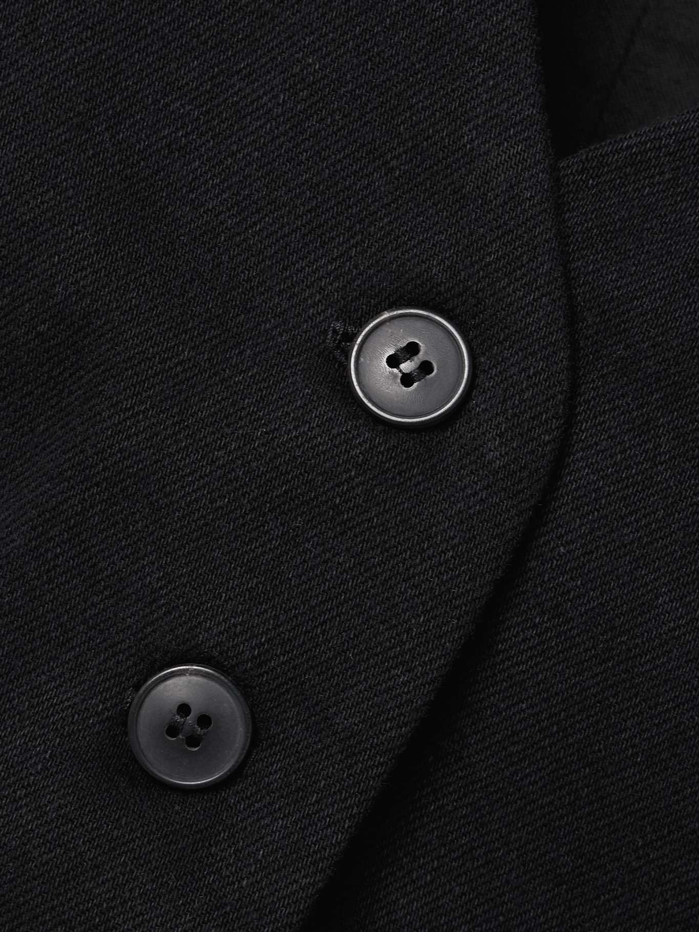 Jasmin cotton-twill vest Black - 4