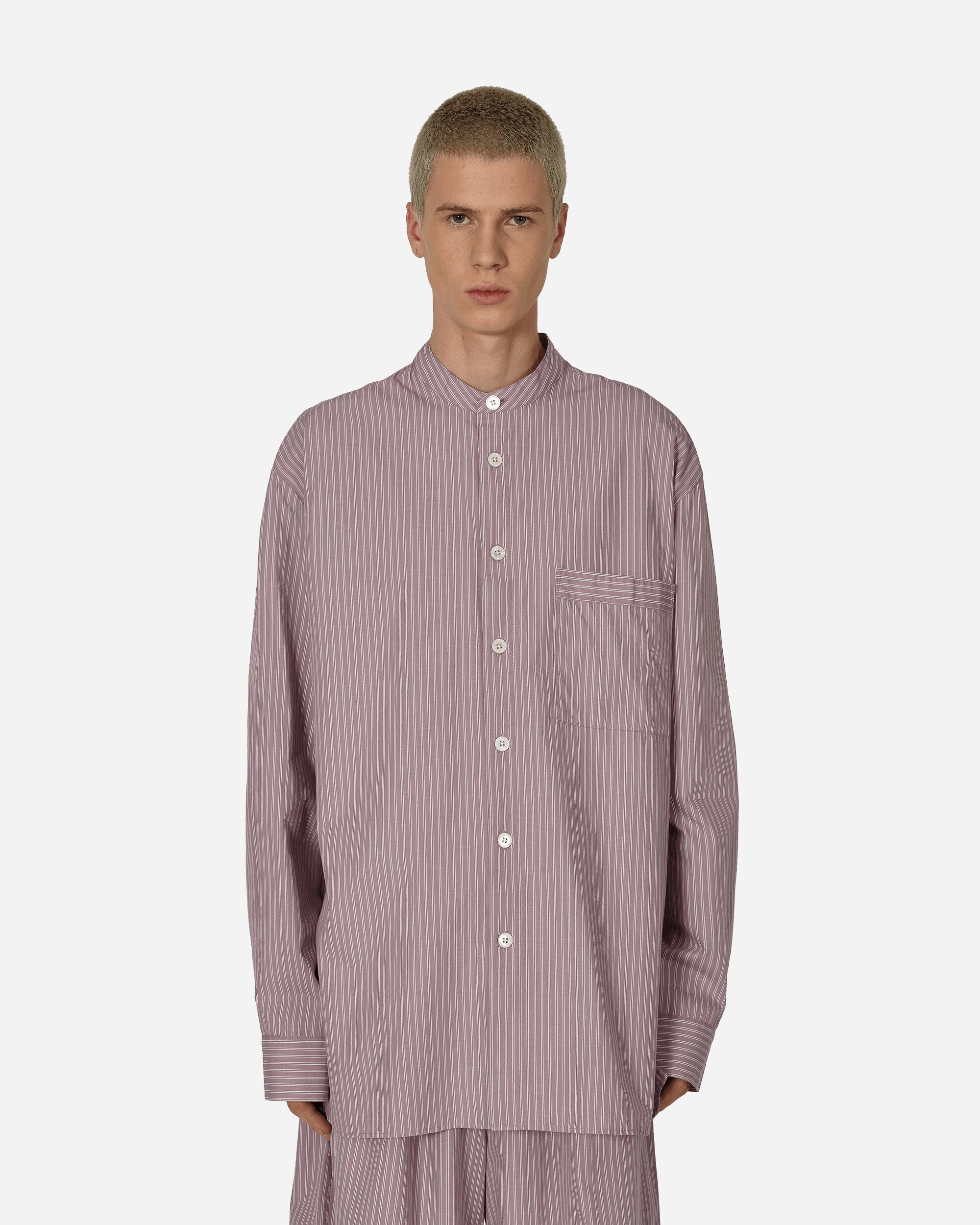 Birkenstock Stripes Longsleeve Shirt Mauve - 1