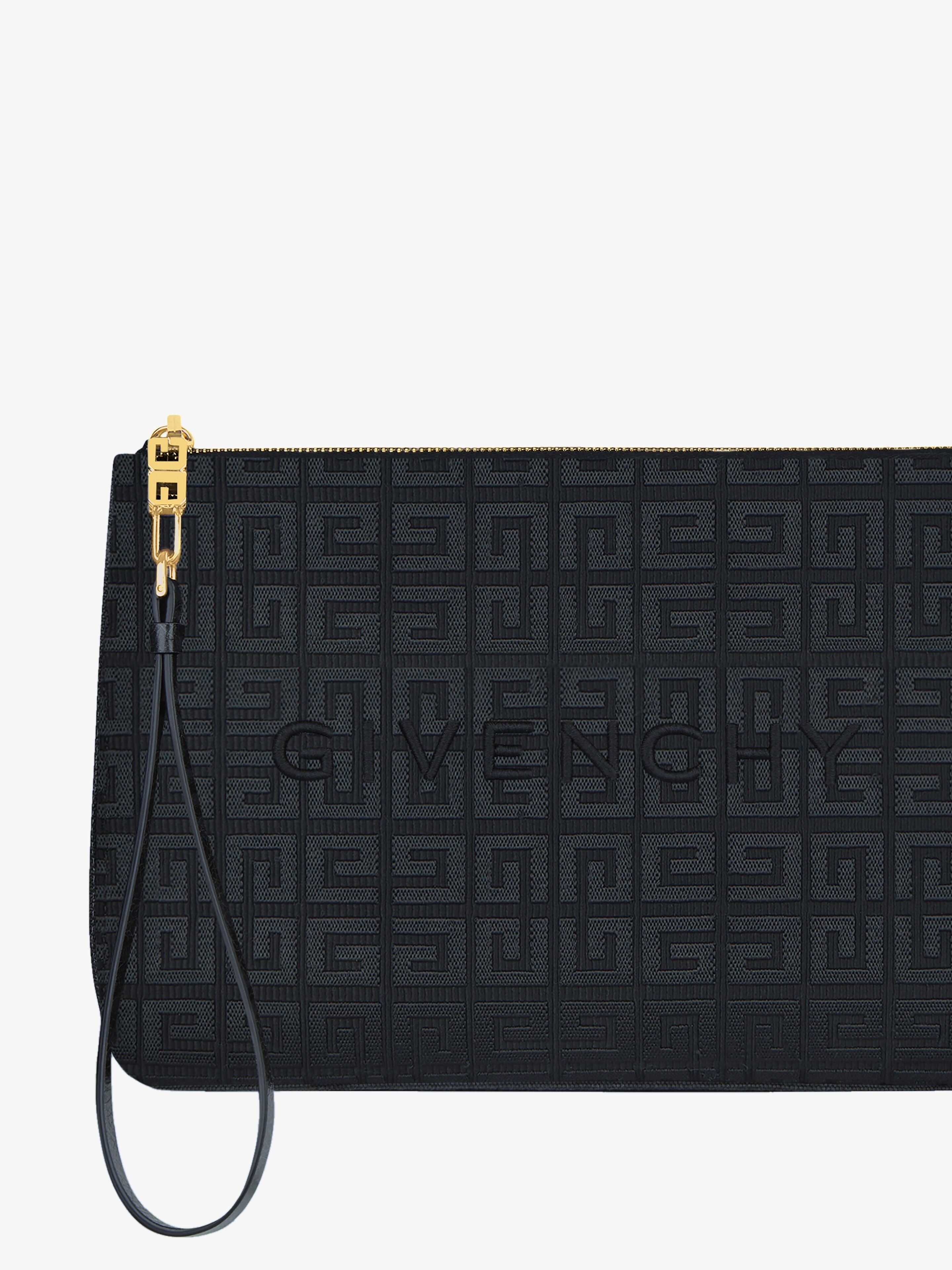 GIVENCHY TRAVEL POUCH IN 4G EMBROIDERY - 4