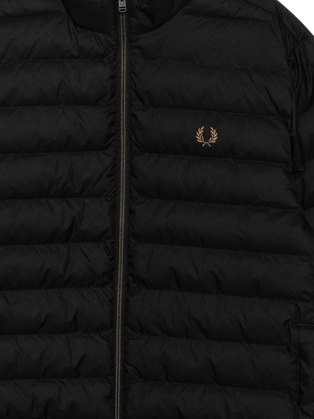 logo-embroidery jacket - 3