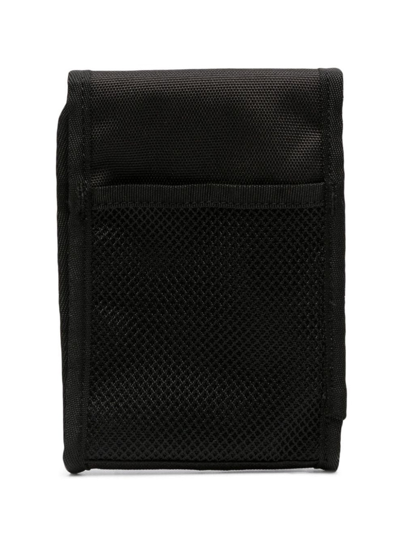 Yohji Yamamoto logo-embroidered pouch bag outlook