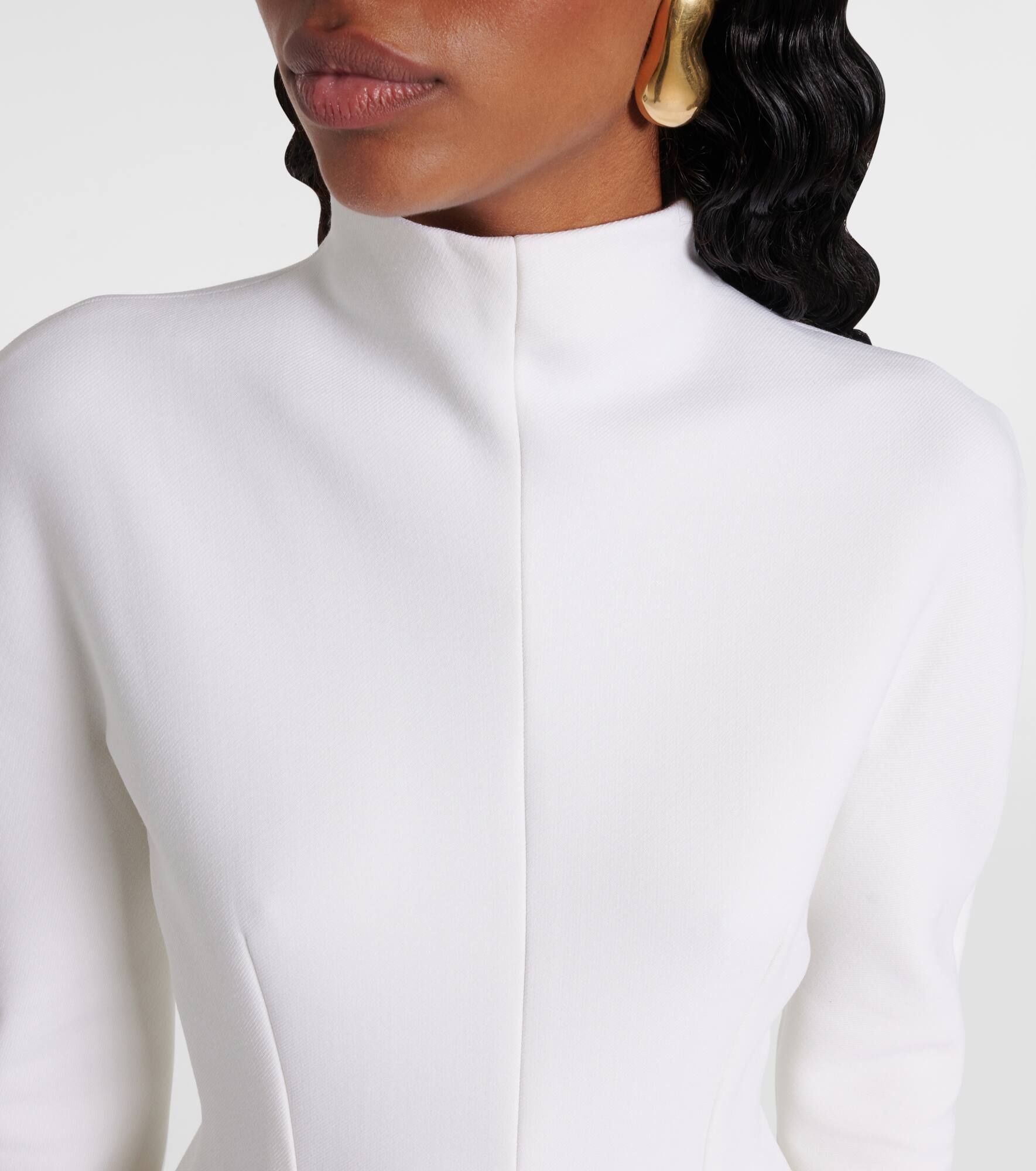 Tefrite crêpe minidress - 4