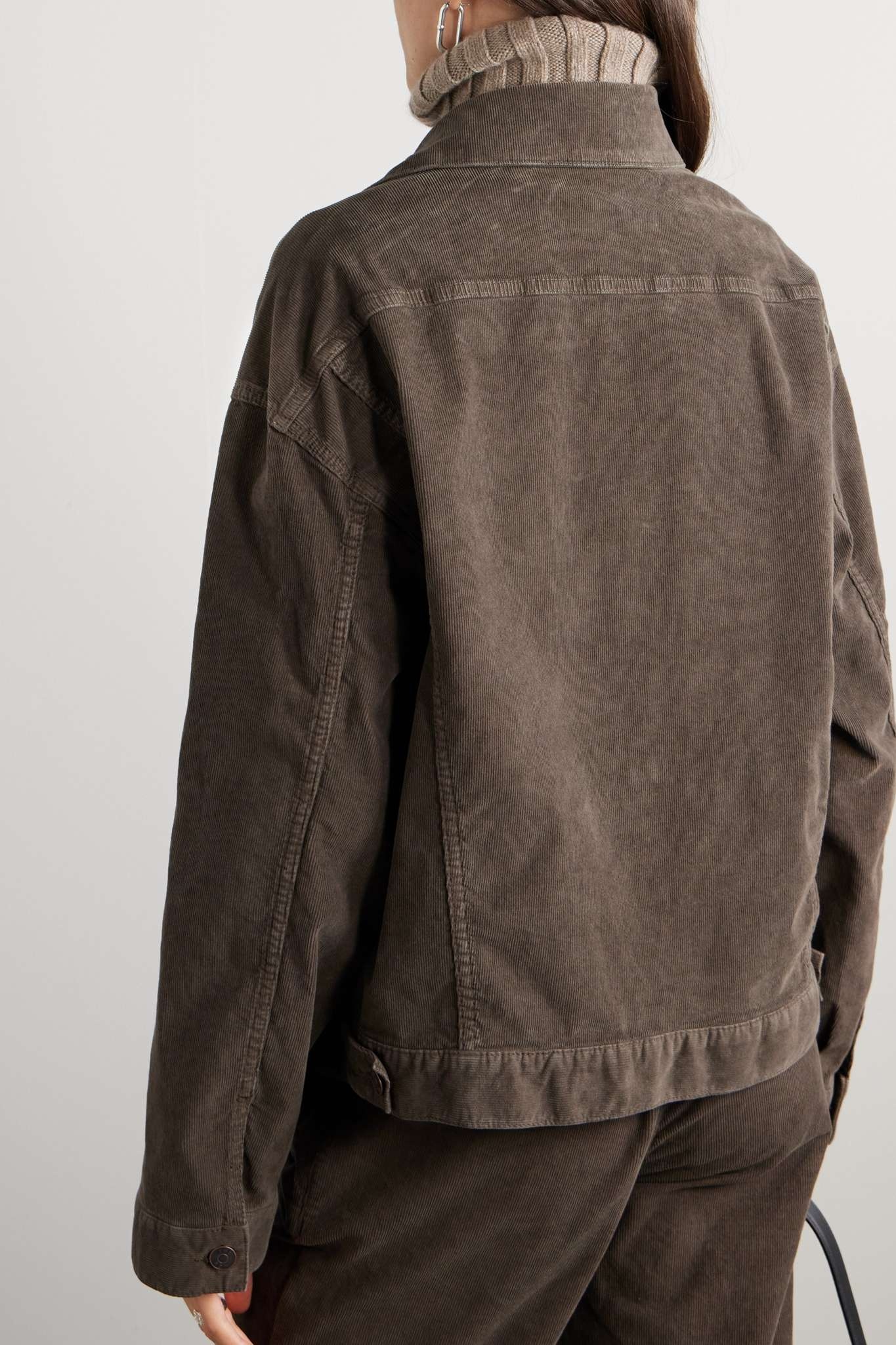 The Row Ness cotton-blend corduroy jacket | netaporter