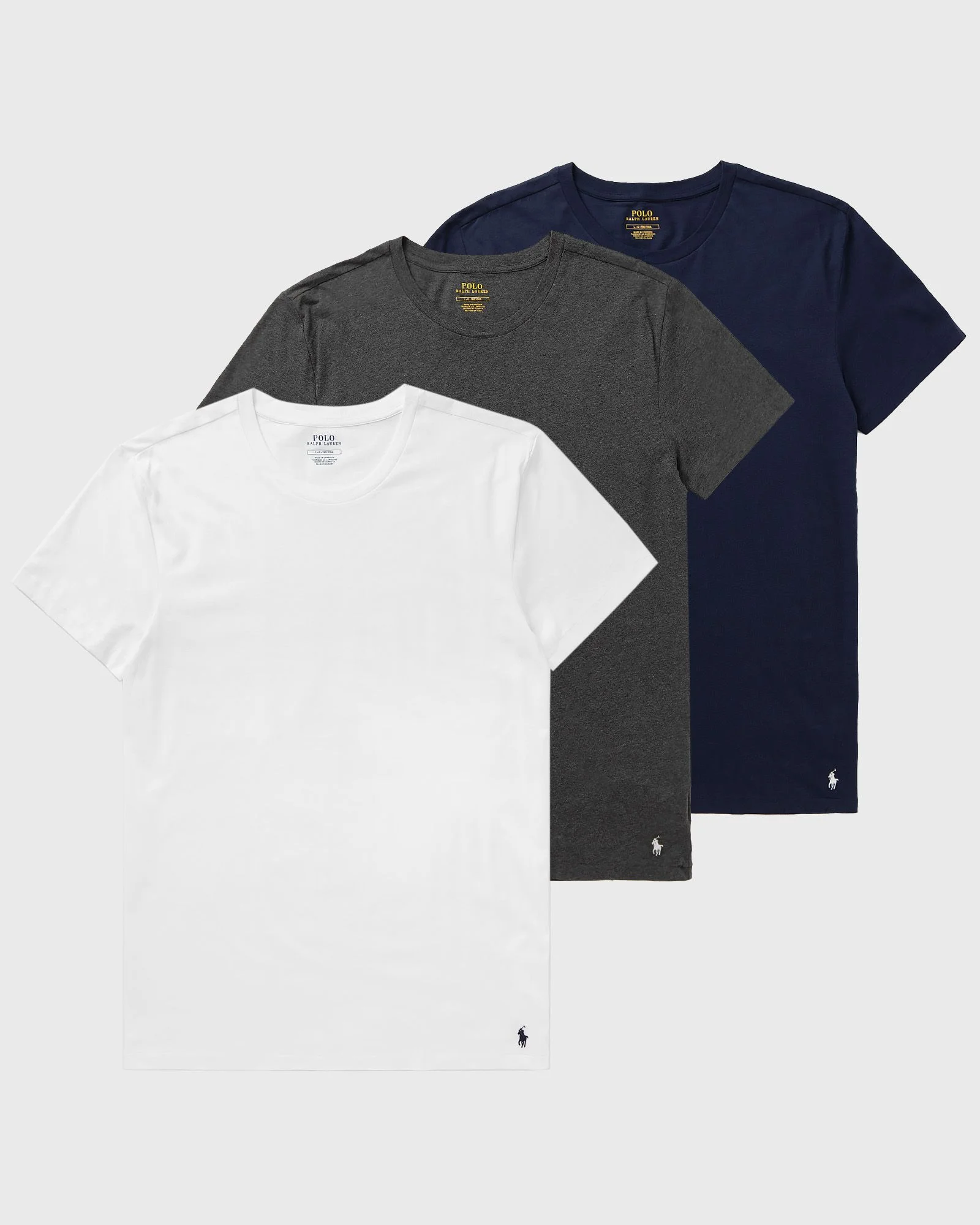 3PK-CREW UNDERSHIRT - 1