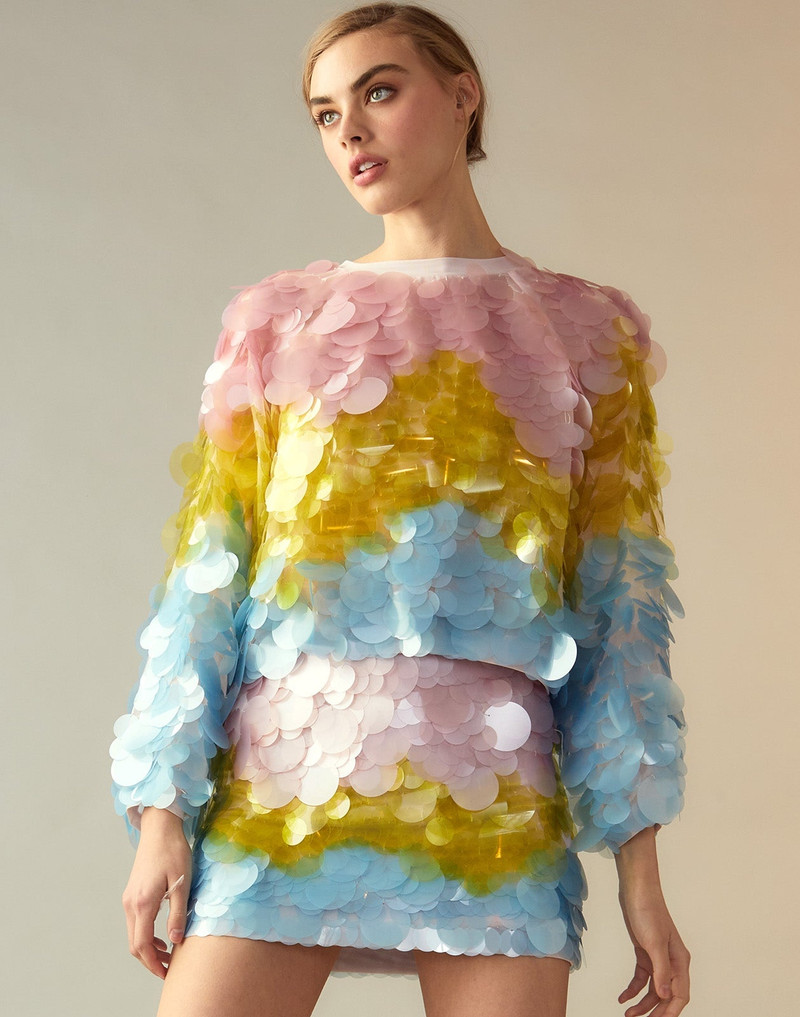 CYNTHIA ROWLEY Daylight Disco Top outlook