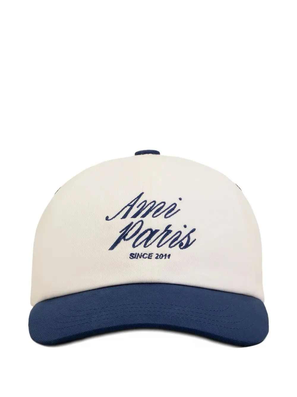 Ami Alexandre Mattiussi Men Bicolor "Ami Paris" Cap - 1