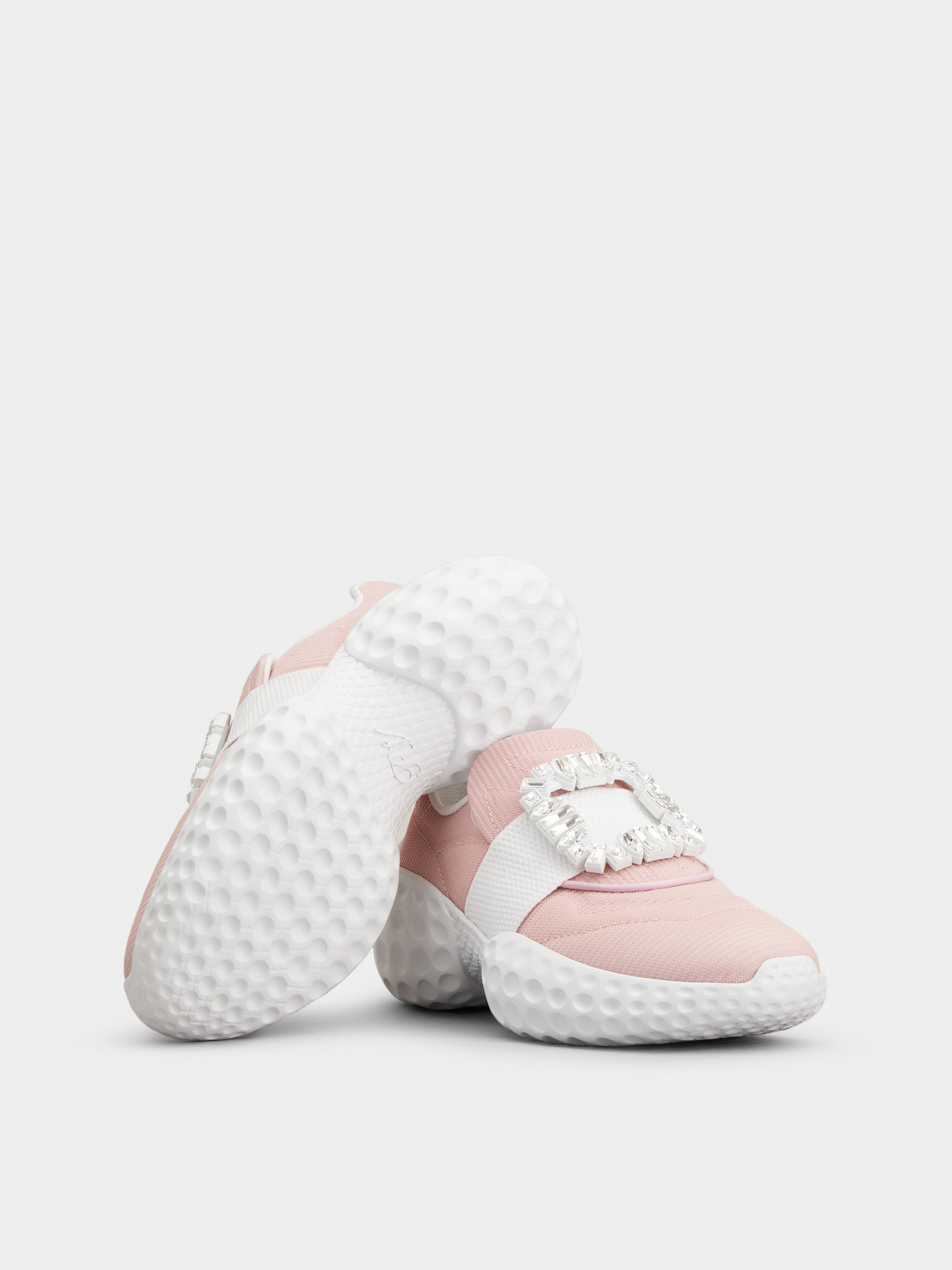 Viv' Run Light Strass Buckle Sneakers in Fabrics - 6