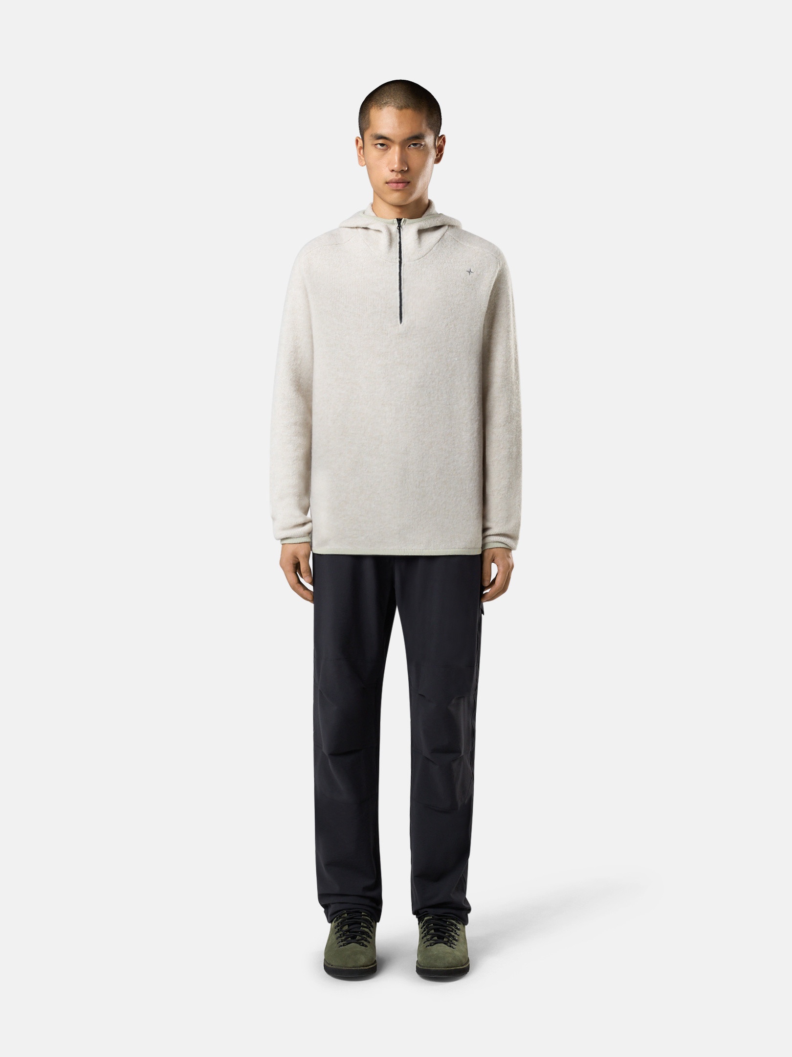 317G6 BI-STRETCH WOOL NYLON OXFORD_STONE ISLAND STELLINA - 2