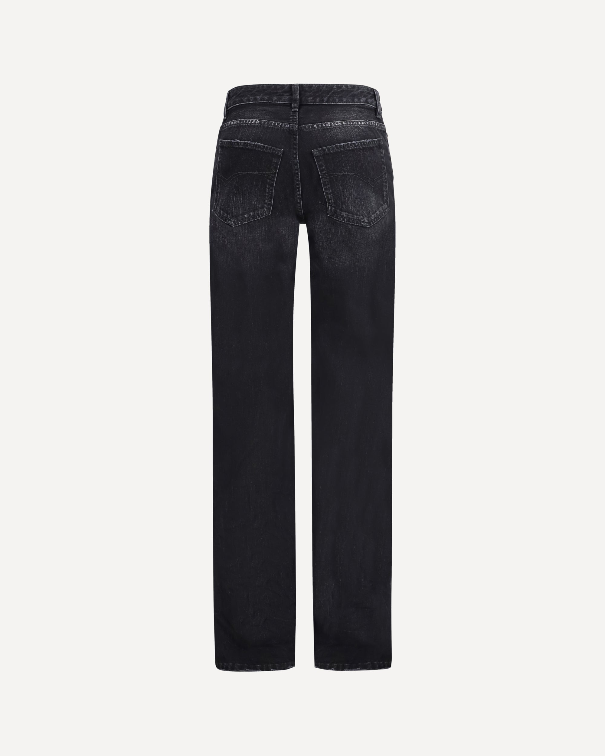 Wide-leg Cotton Jeans - 2