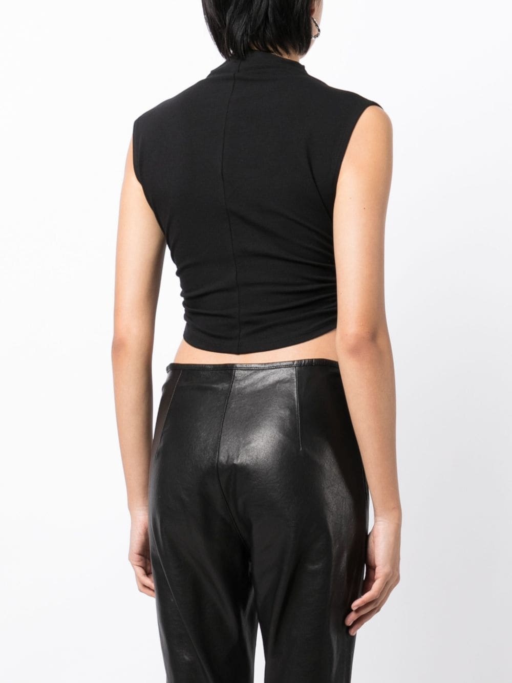 Lindy stretch-cotton top - 4