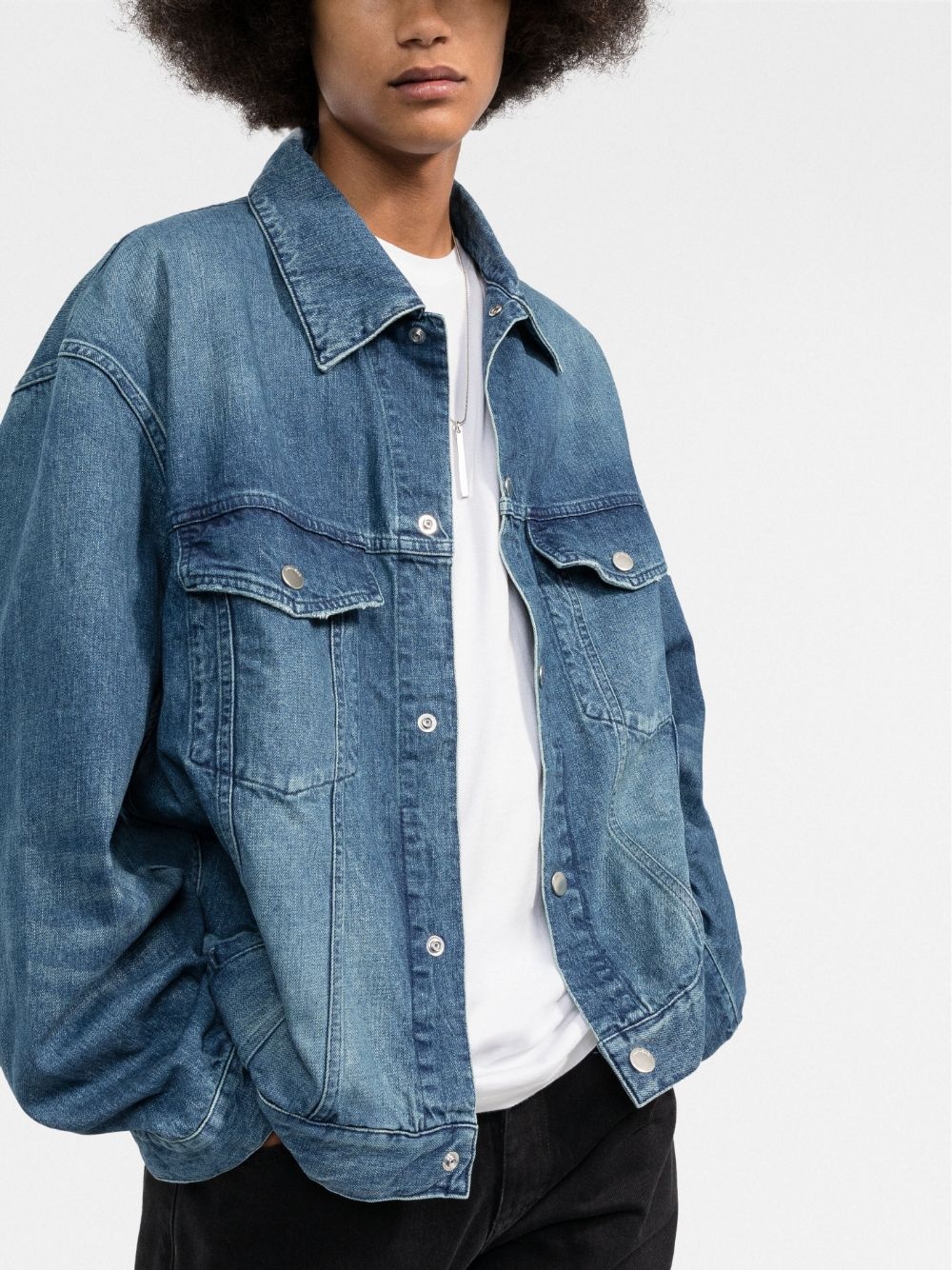 classic denim jacket - 3