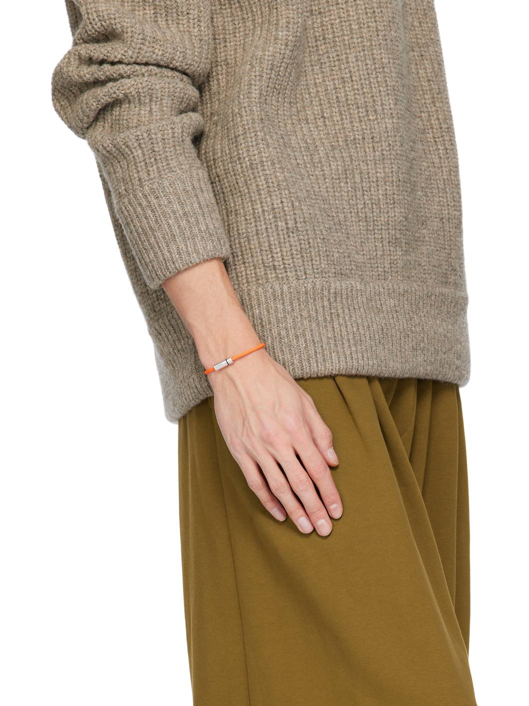 Orange Nato Cable 'Le 7g' Bracelet - 3
