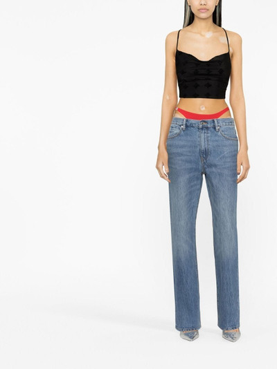Alexander Wang low-rise thong jeans outlook