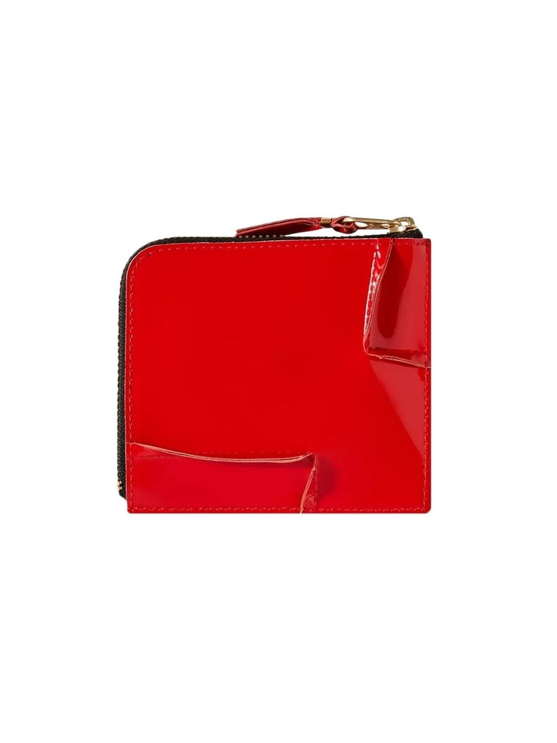 Comme Des Garçons zip-around panelled wallet outlook