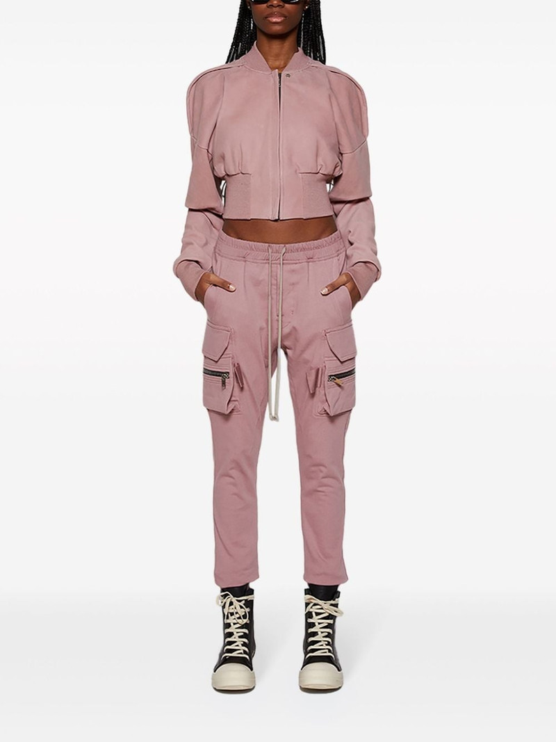 Rick Owens cropped bomber jacket outlook