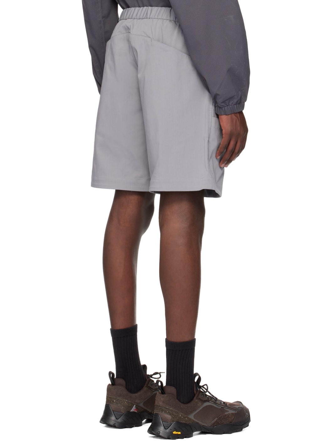 Gray Climbing Shorts - 3