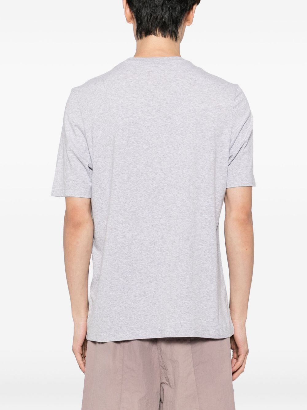 fox head patch T-shirt - 3