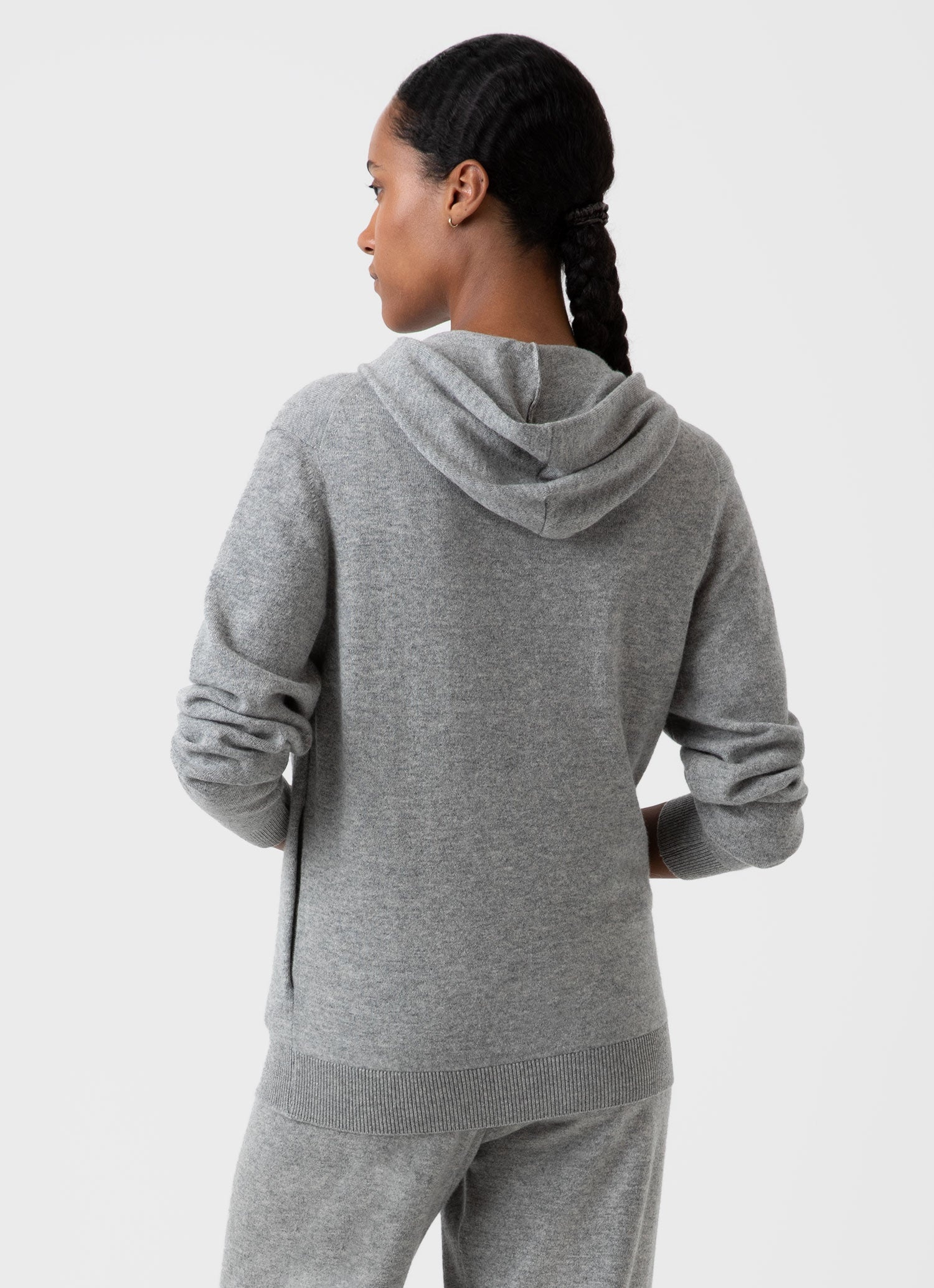 Cashmere Zip Hoody - 4