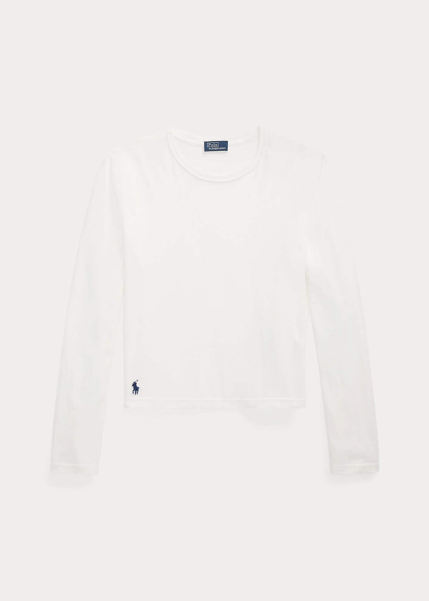 Shrunken Fit Jersey Long-Sleeve Tee - 1