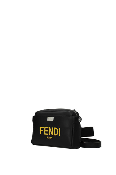 FENDI Backpacks and bumbags Leather Black outlook