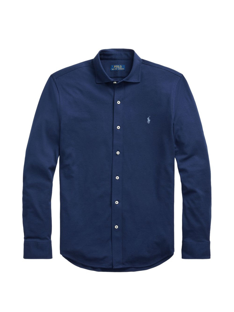 buttoned long-sleeves shirt 1