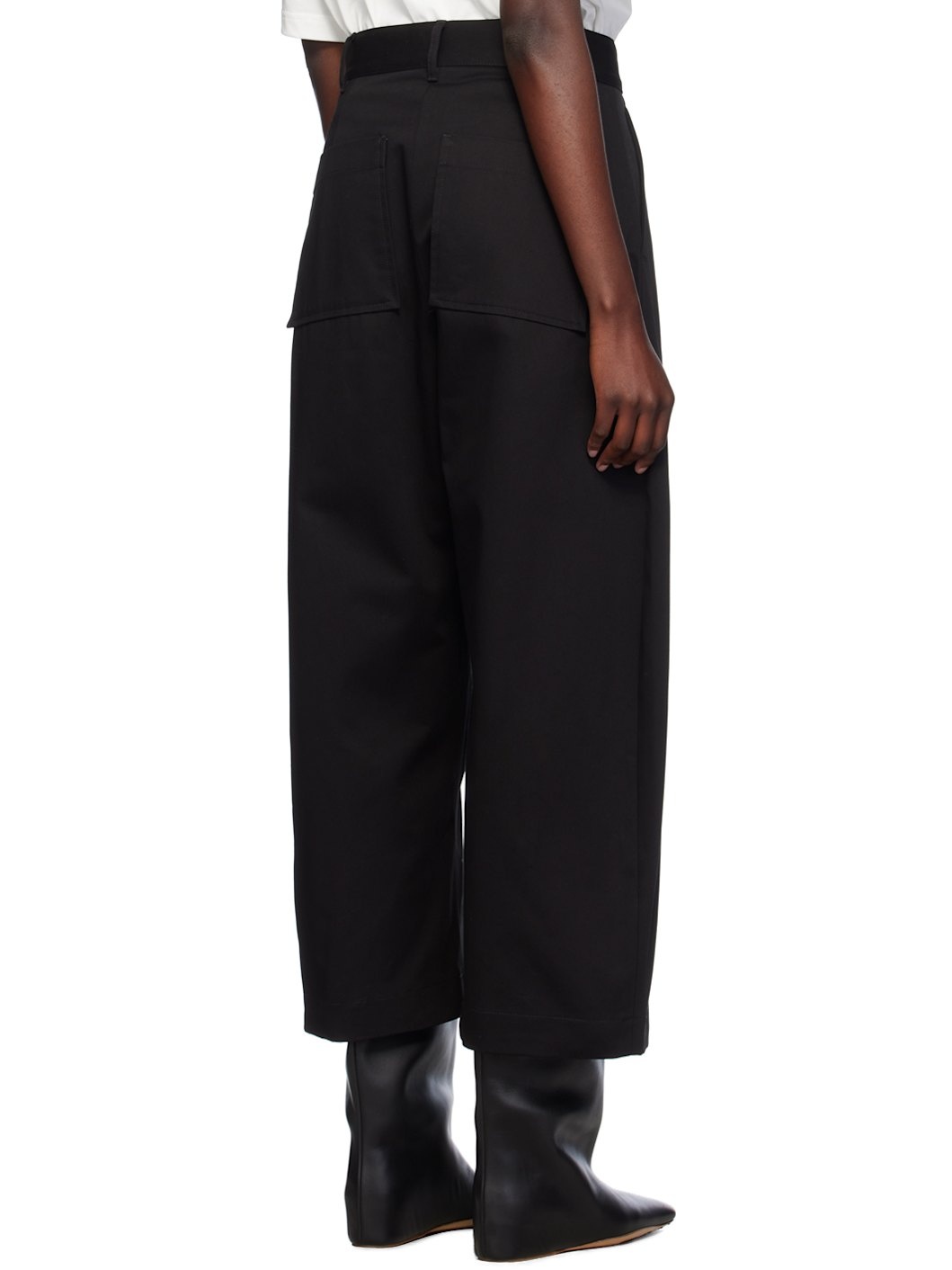Black Chalco Trousers - 3