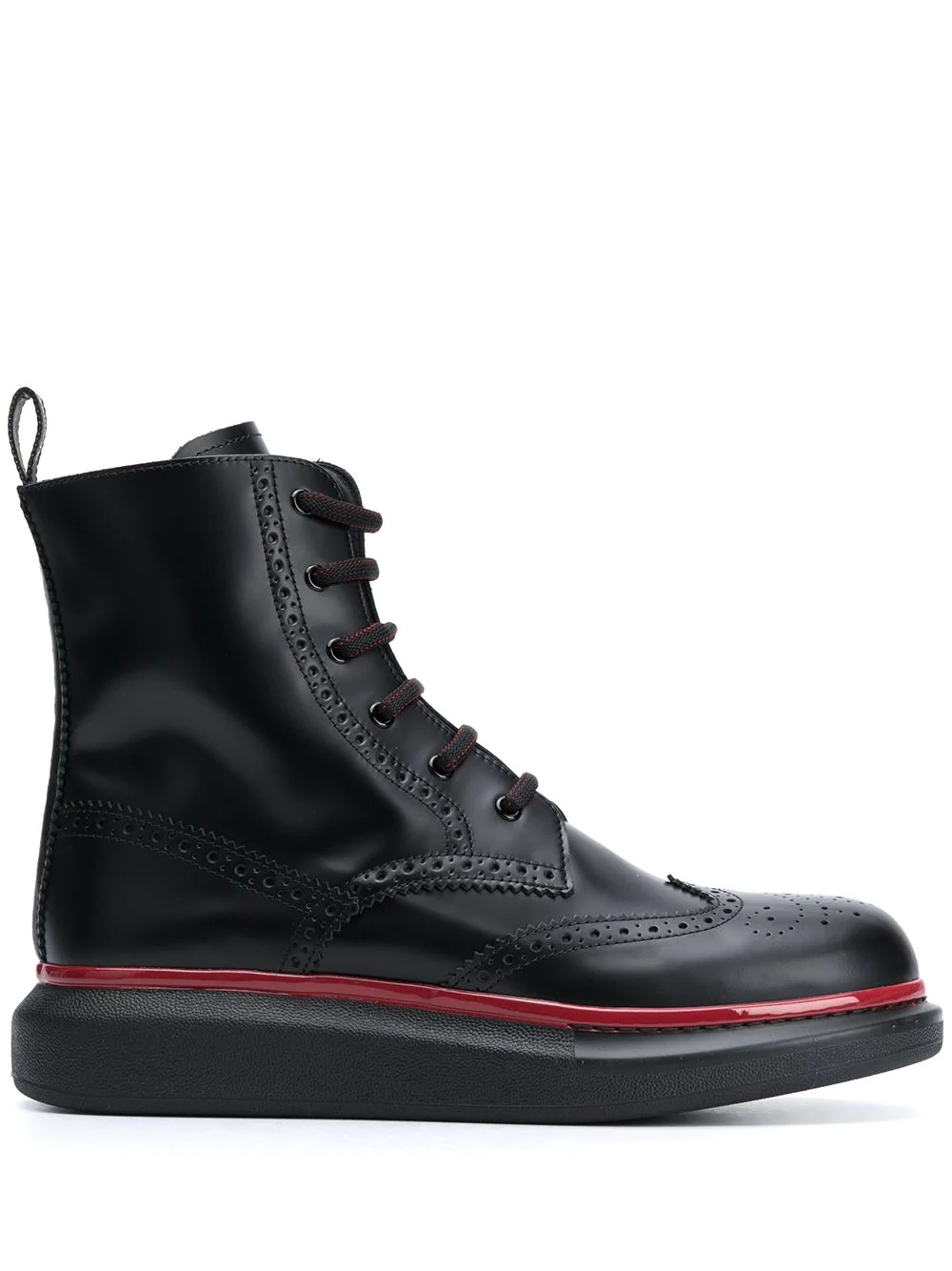 Hybrid lace-up boots - 1