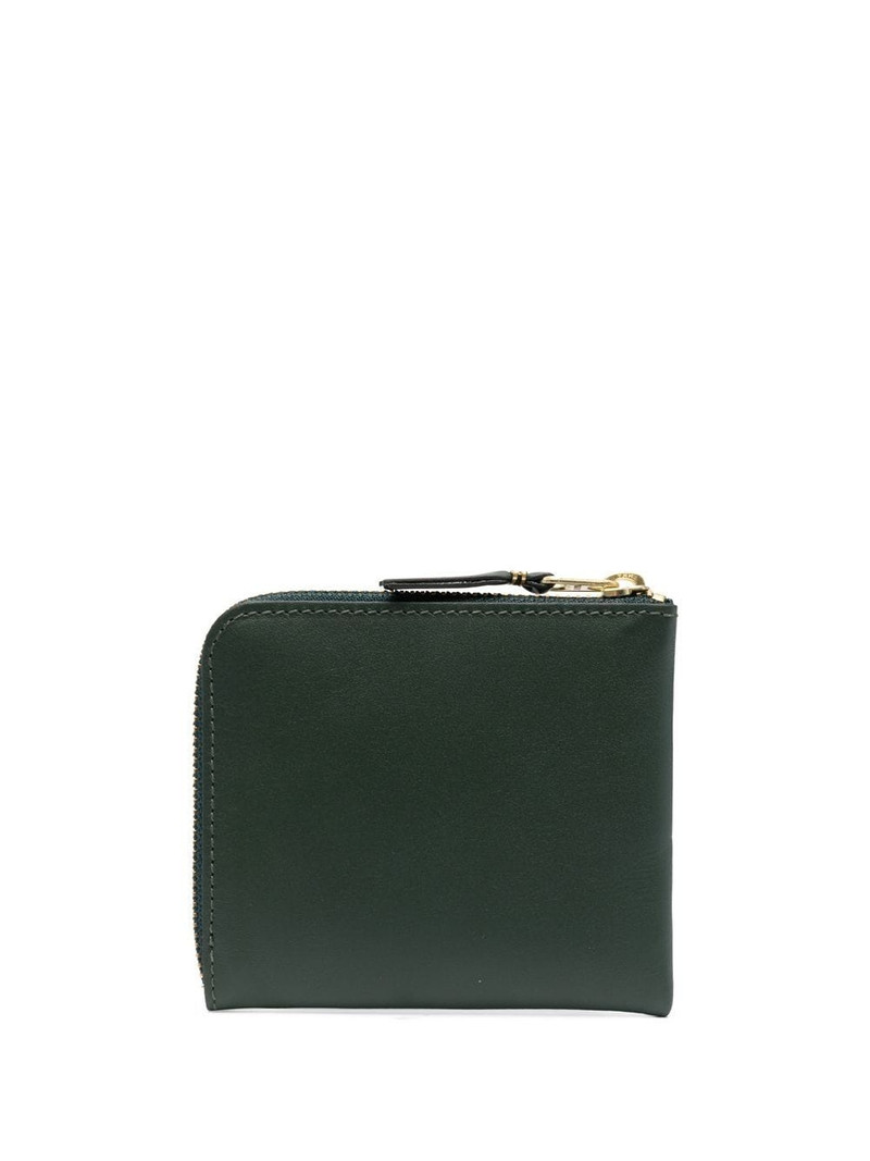 Comme Des Garçons zip-up leather wallet outlook