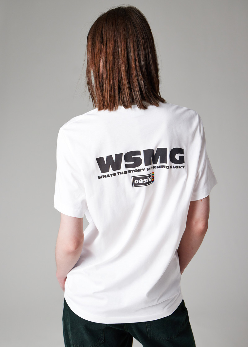 Paul Smith x Oasis - White WSMG Print T-Shirt 8