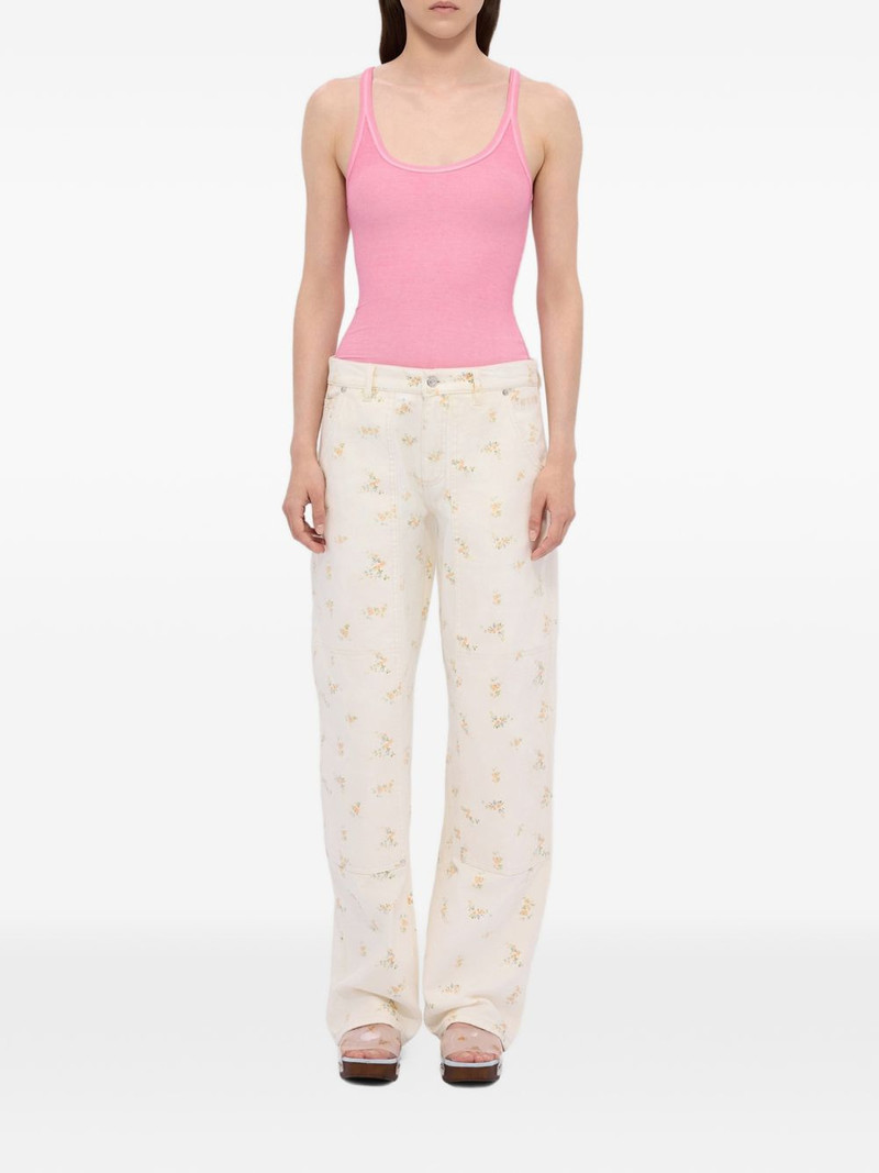 MSGM floral trousers outlook