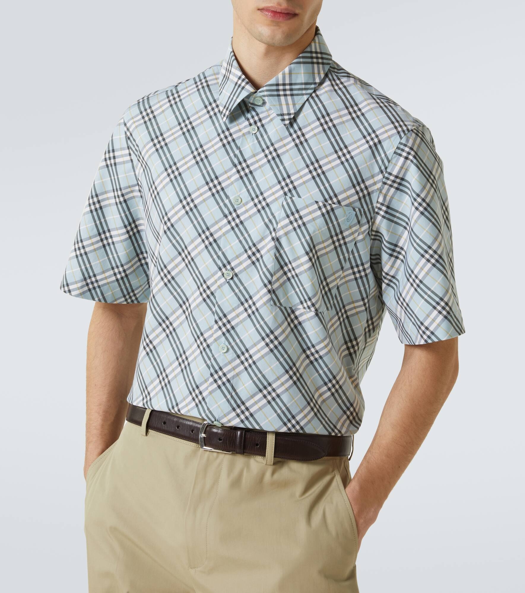 Burberry Check cotton shirt - 5