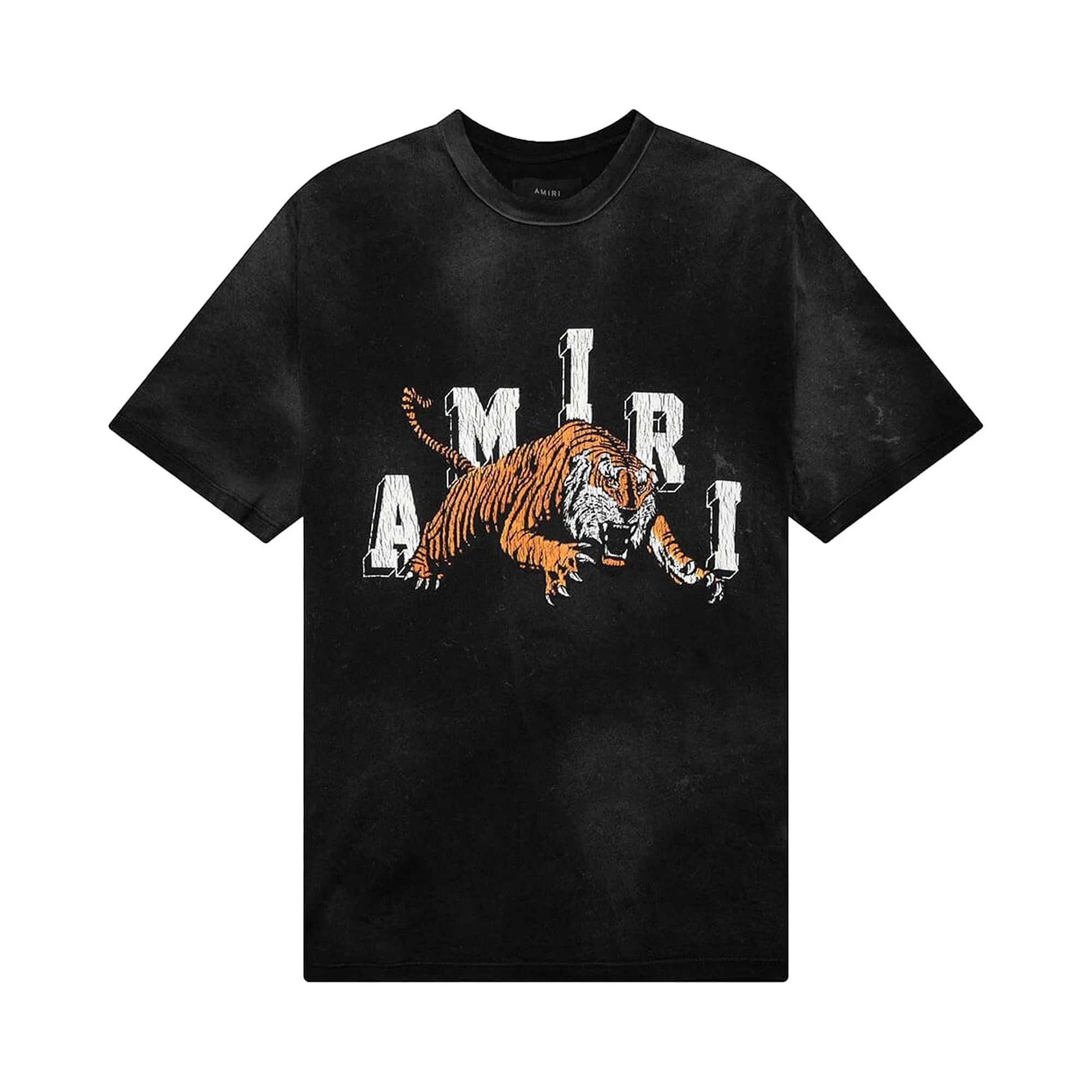 Amiri Vintage Tiger Tee 'Black' - 1