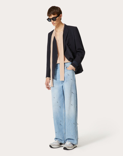 Valentino DOUBLE-BREASTED WOOL JACKET WITH MAISON VALENTINO TAILORING LABEL outlook
