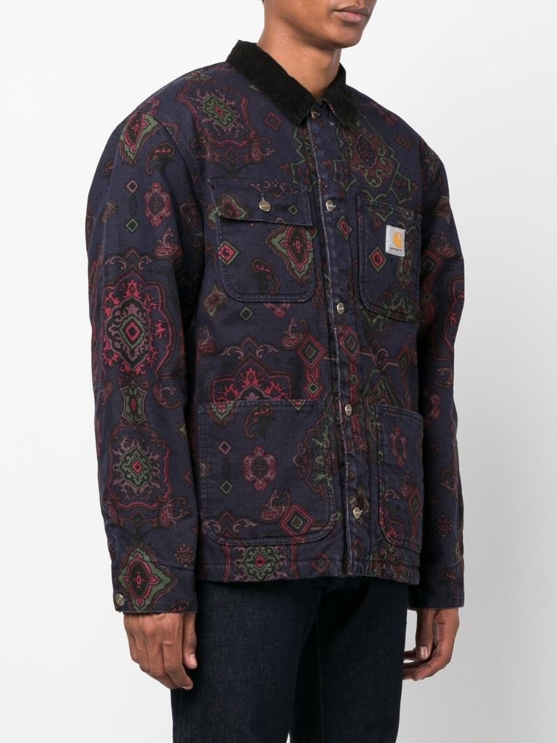 paisley-print bomber jacket - 3