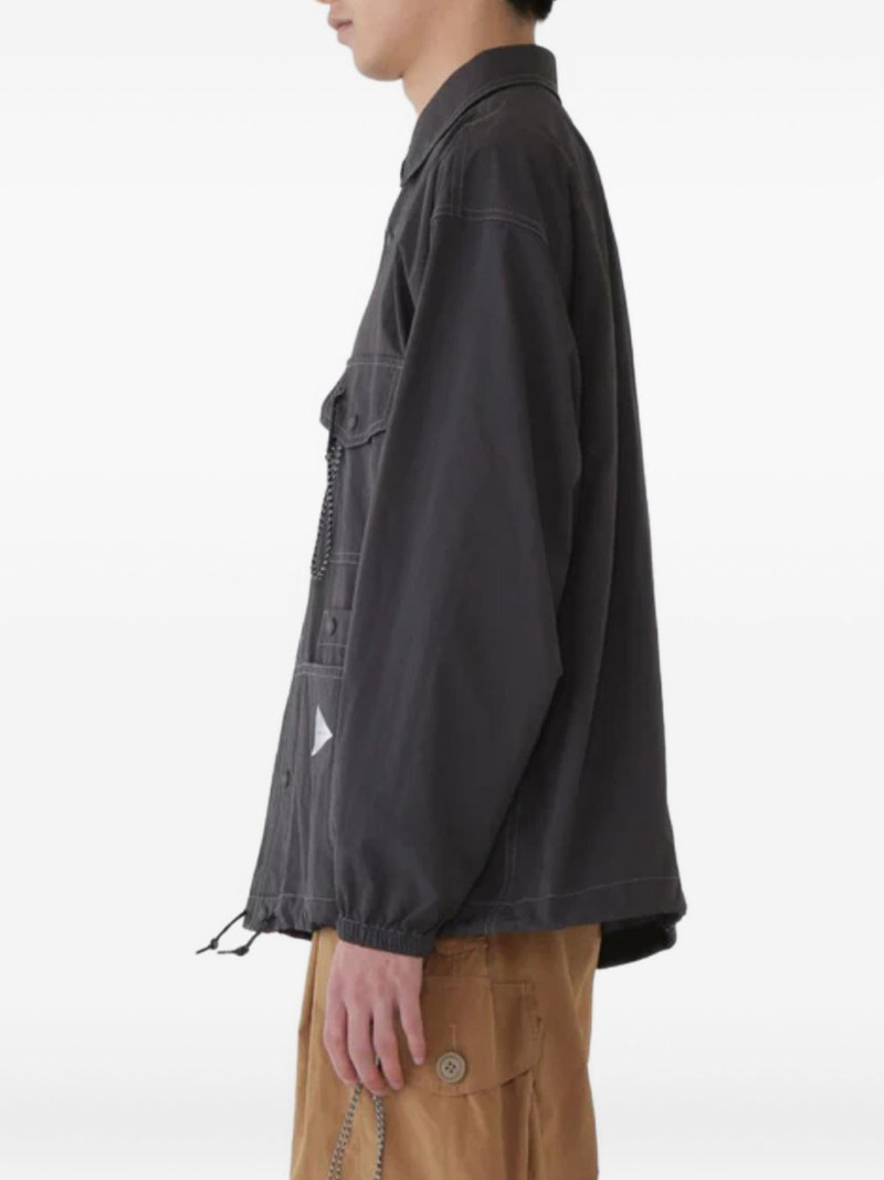 chest-pocket chain-detail shirt 3