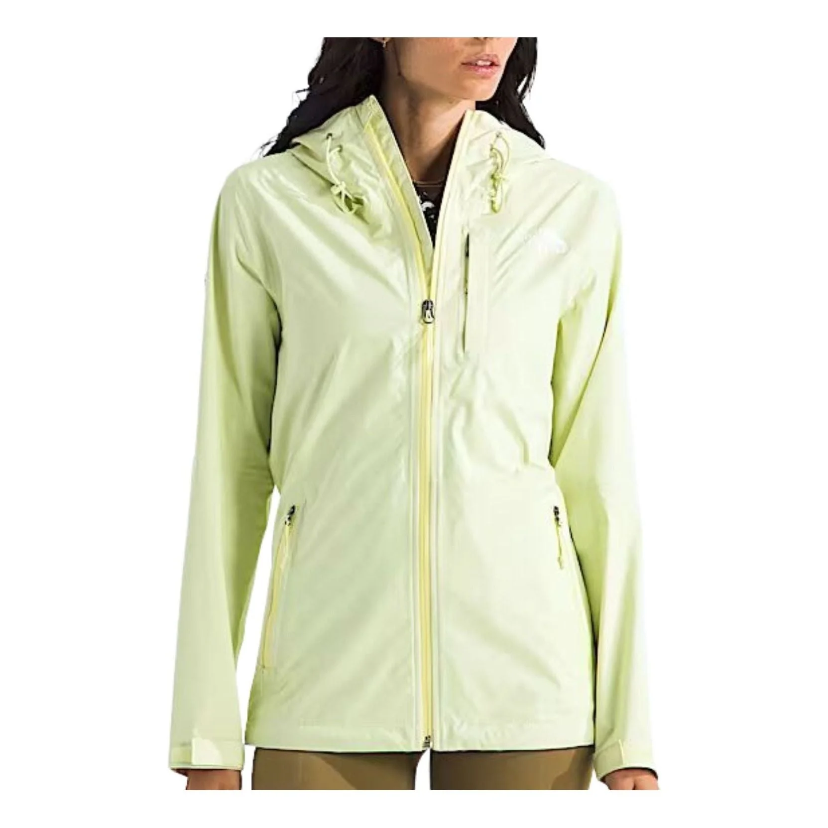 (WMNS) THE NORTH FACE Alta Vista Rain Jacket 'Lemon Mist' NF0A8BK9G6O - 1