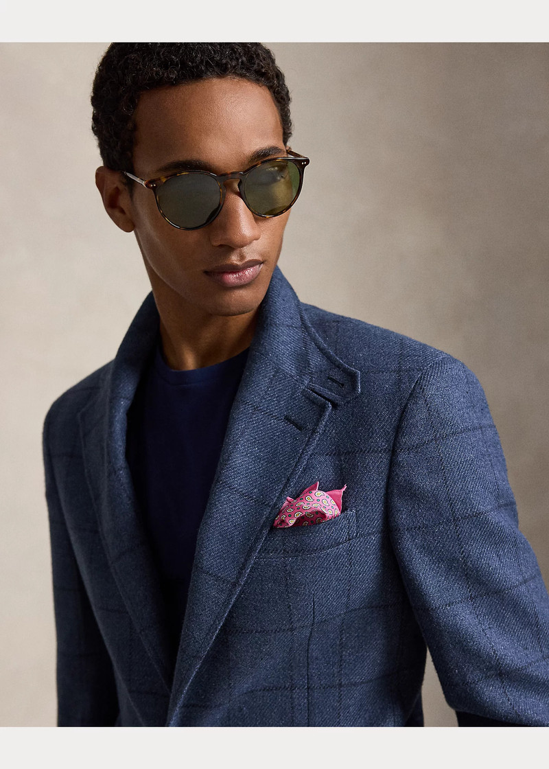 The RL67 Windowpane Summer Tweed Jacket 5